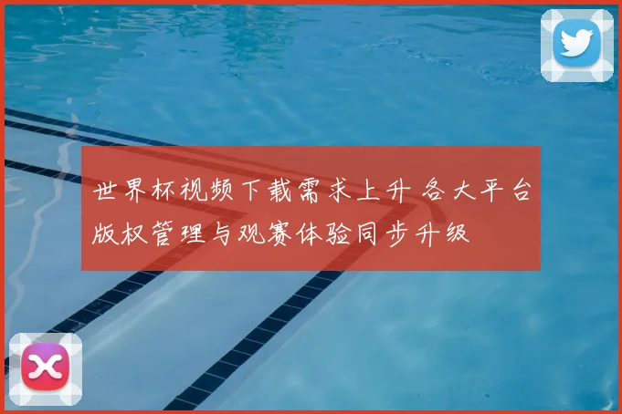 世界杯视频下载需求上升 各大平台版权管理与观赛体验同步升级