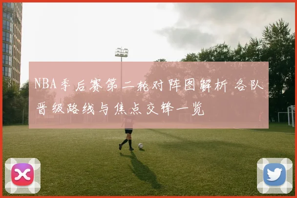 NBA季后赛第二轮对阵图解析 各队晋级路线与焦点交锋一览